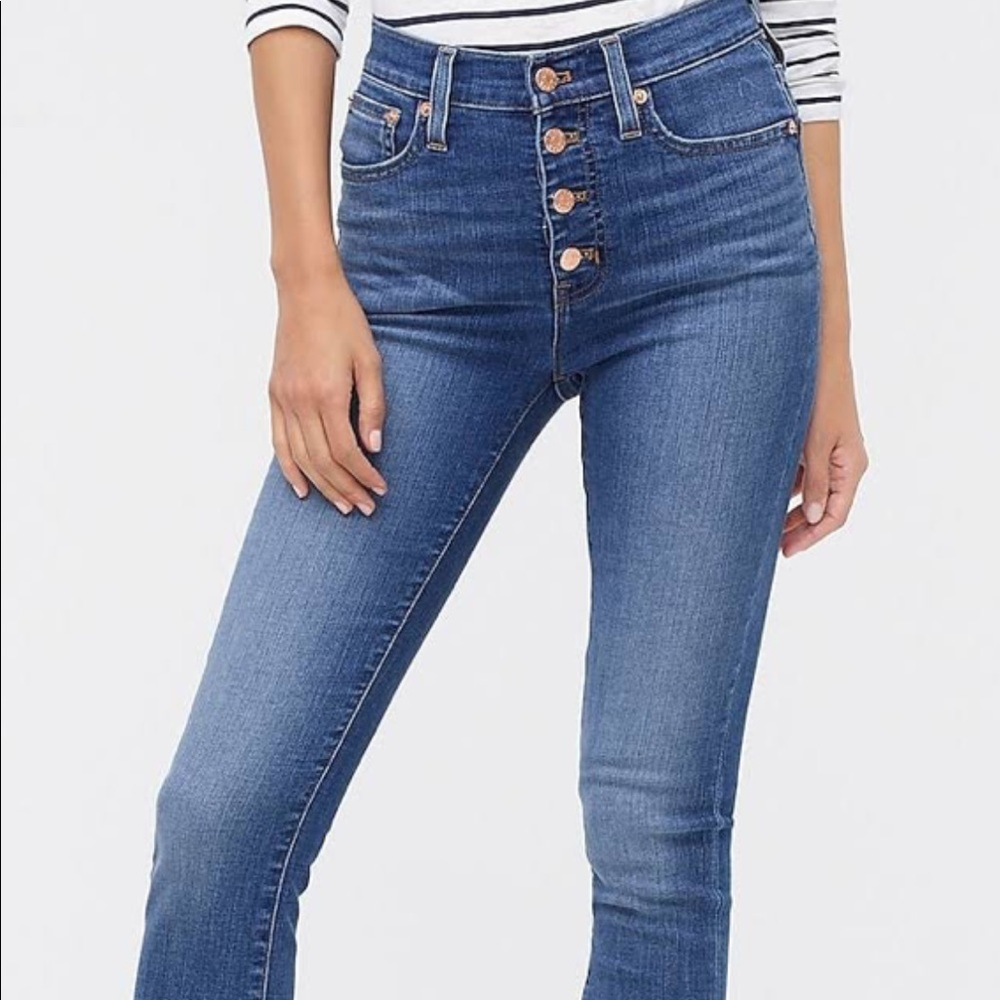 J crew  high rise jeans